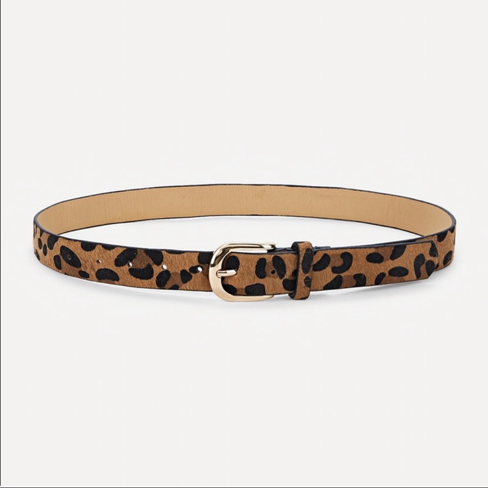 [leopard] Faux Fur Chic Belt - Picture 2 of 5